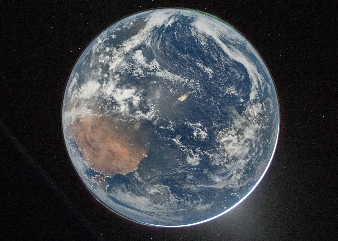 Hello World — NASA/Reid Wiseman